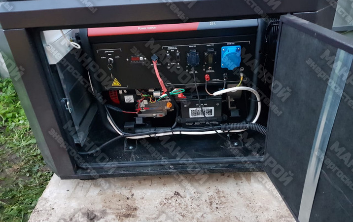 Fubag BS 8500 A ES в уличном кожухе