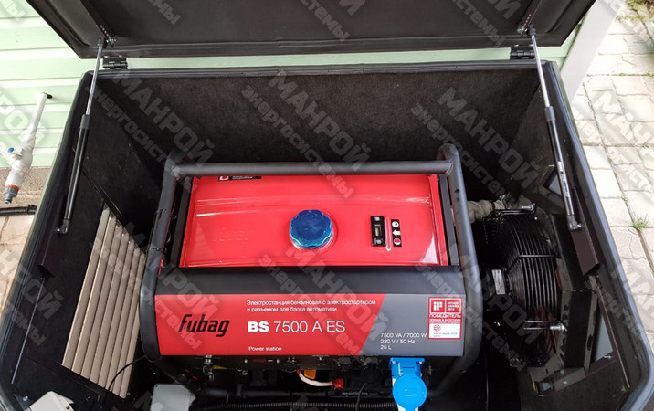 Fubag BS 7500 A ES в уличном кожухе