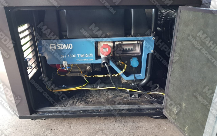 Уличный кожух МАНРОЙ MK1200-Optimal для генератора SDMO