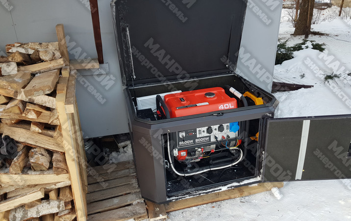 A-iPower A8500EA в уличном кожухе