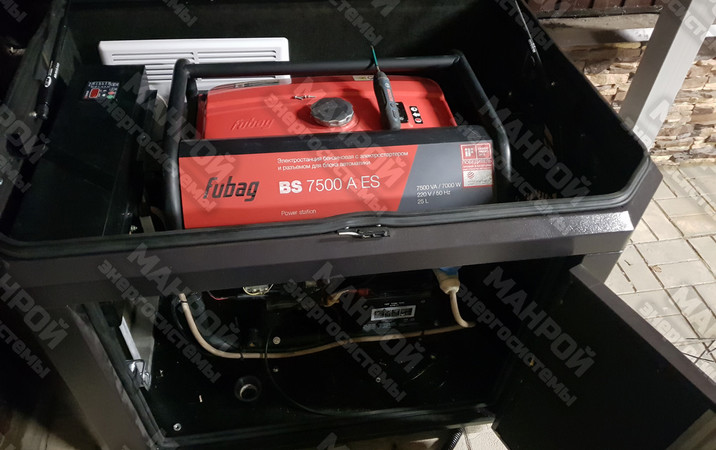 Fubag BS 7500 A ES в уличном кожухе