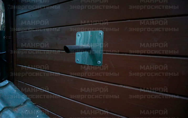 Дизельный генератор в отдельном строении