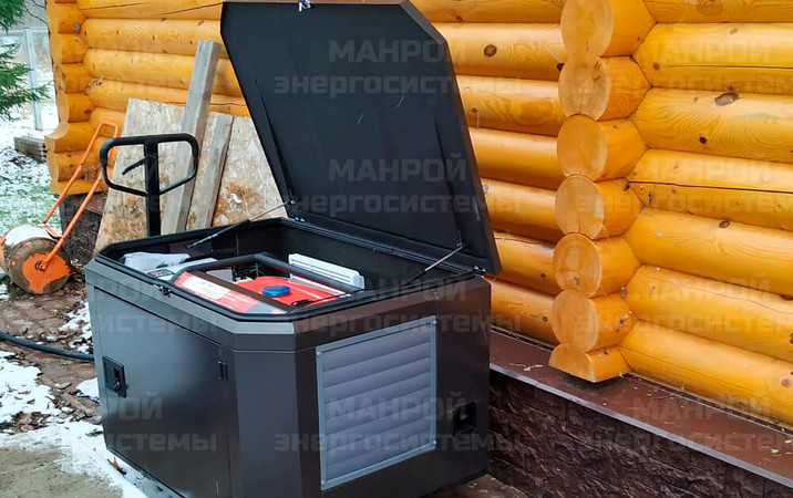 Монтаж FUBAG на участке